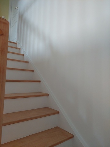 Rénovation d'un escalier à Mésanger
