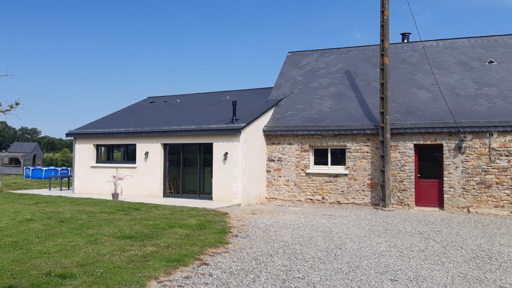 Nettoyage et peinture façade - Noir et couleur - Nantes