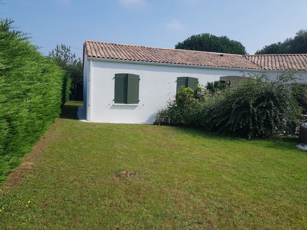 Peinture extérieure maison - Noir et couleur - Angers