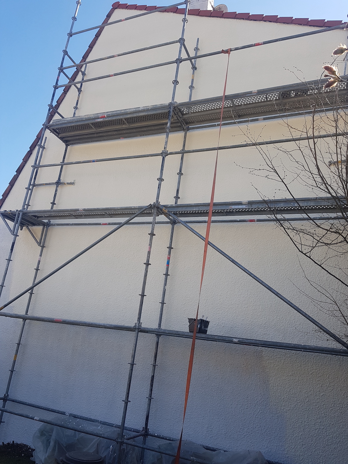 Rénovation façade – Noir et couleur – Angers