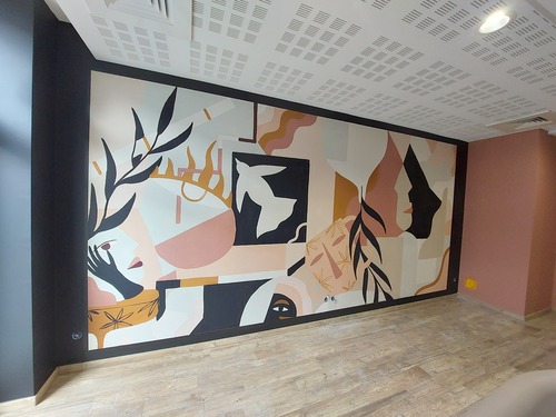 Remise en peinture d&rsquo;une entrée